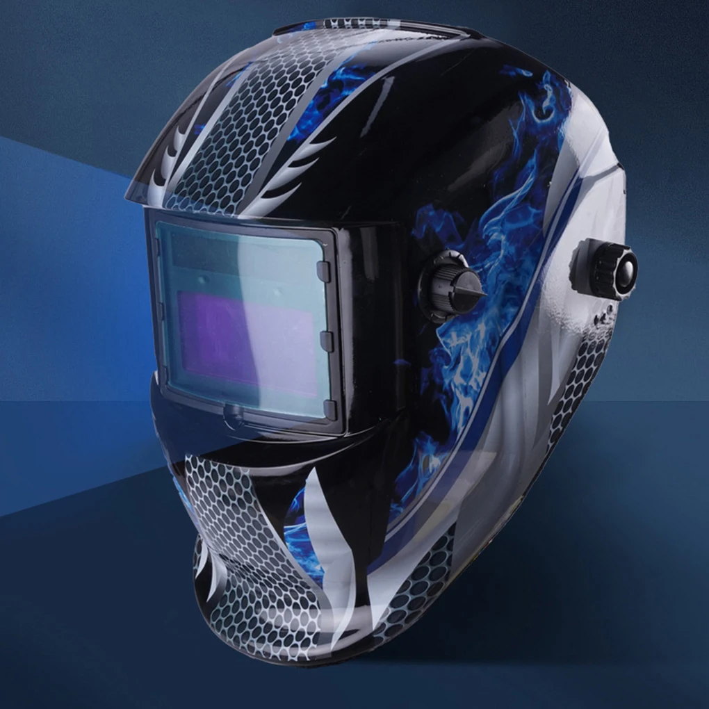 Clear View With True Color Lenses Welding Mask For Welders Millisecond Dimming To Avoid Arc Damage true color