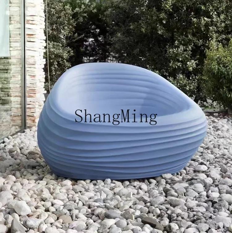 CL fiberglass seat shopping mall office building rest area creative waiting hotel lobby light luxury leisure chair
