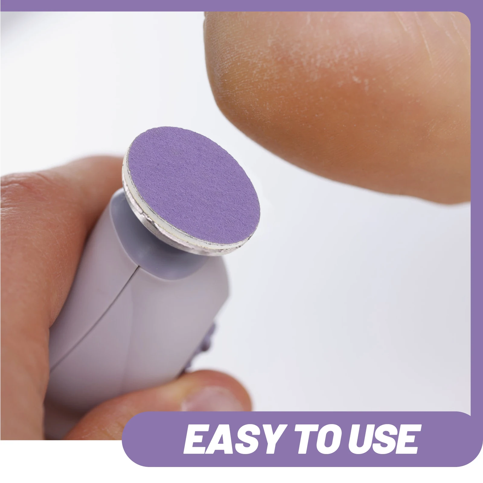 

60Pcs Electric Pedicure Callus Remover Discs for Foot File Professional Manicure Tools Compact Lightweight Electric Foot File