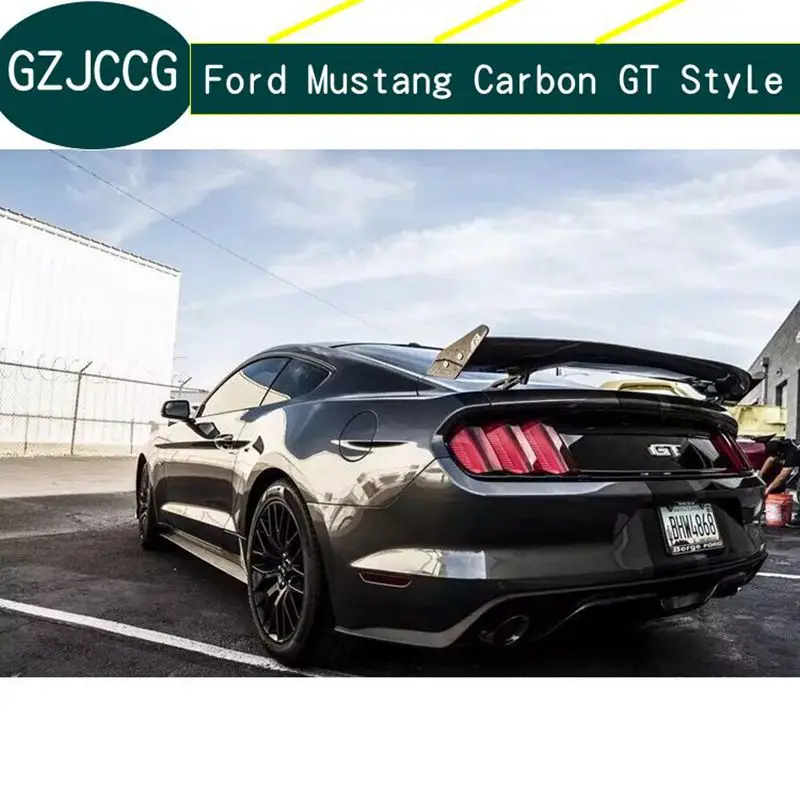 APR Style High Quality Carbon Fiber Rear Wing Torso Lip Spoiler for Ford Mustang 2015 2016 2017