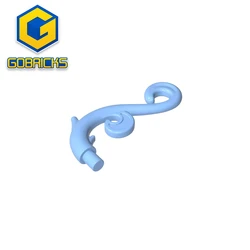 Gobricks GDS-90489 Ornament with Bar compatible with lego 28870 Assembles Building Blocks children's toys