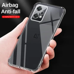 Airbag Anti-fall Clear Back Cover For Oneplus Nord CE 2 Lite 5G Silicone Case For 1+ One Plus NordCE CE2 2lite Protective Fundas