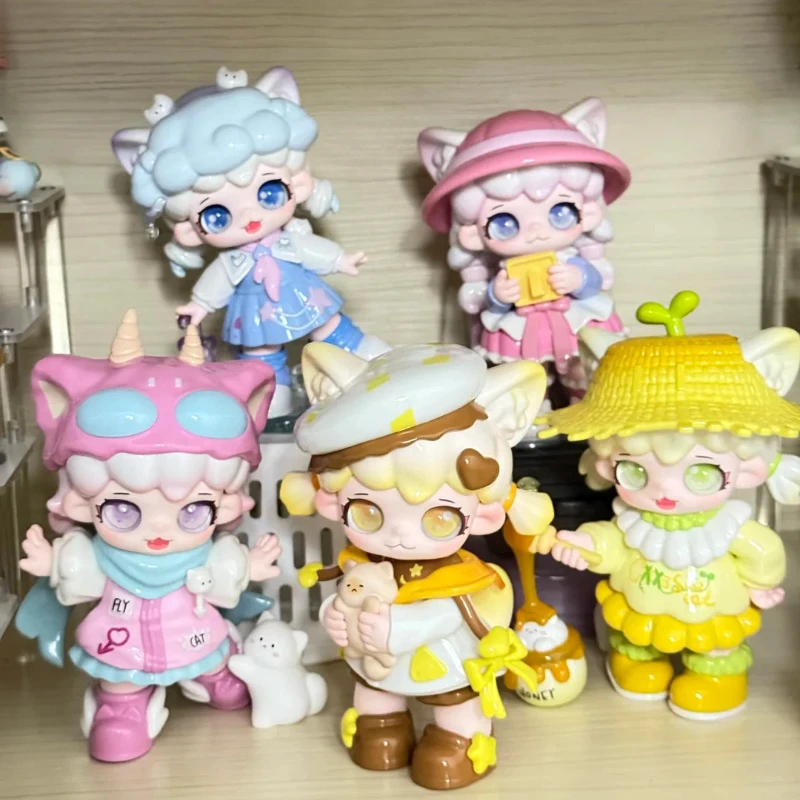 

Подлинная серия ежедневник Mioco, слепая коробка, модная игрушка, милая изысканная кукла, украшение для рабочего стола, загадочная коробка, подарки на день рождения для девочек