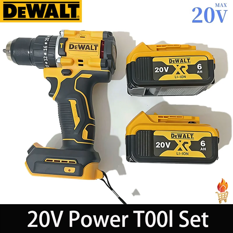 HOT!! Original Dewalt battery 20V 6.0Ah 5.0Ah 2.0Ah 60V 9.0Ah DCB209 DCB206 DCB205 DCB202 Suitable for most electric tools