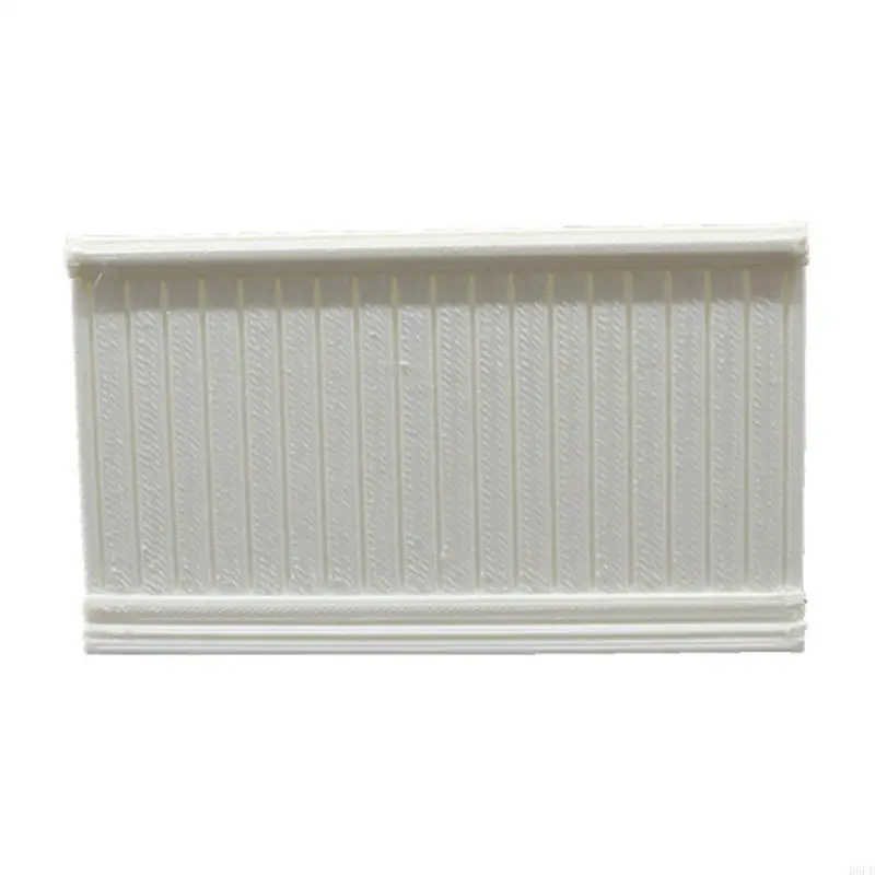 

R6FD реалистичный белый Wainscot Wall панель Wainscot Vintage Zakka для 1:12 Кукольный дом
