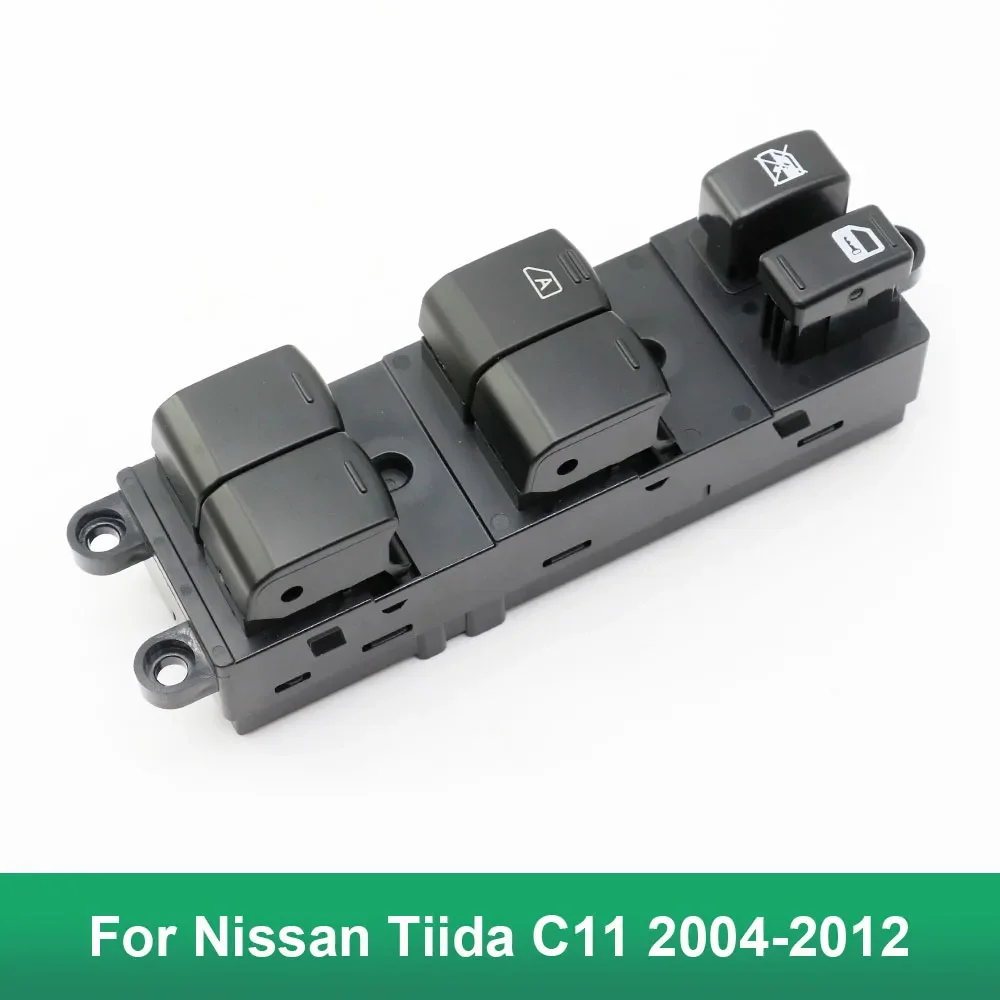 For Nissan Tiida C11 2004-2012 Teana 2004-2007 Auto Electric Power Window Glass Switch Button Left Hand Drive Car