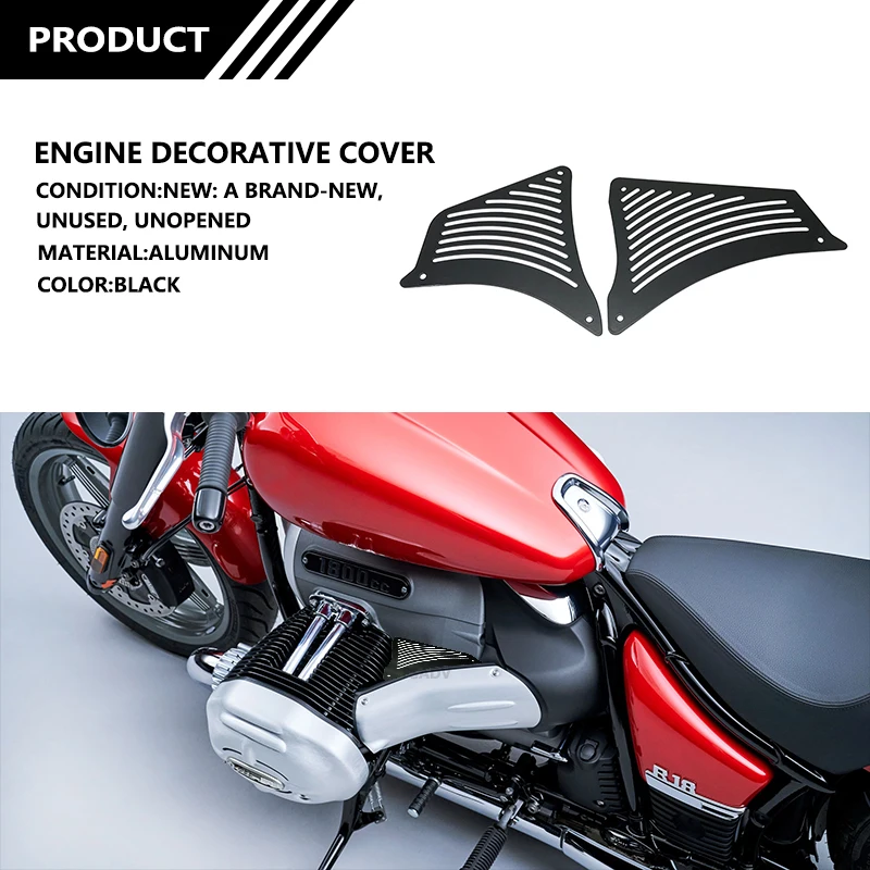 Fit For BMW R18 R 18 Classic R18 B Transcontinental 2020 2021 2022 2023 Motorcycle Engine Air Guide Trim Protection Cover