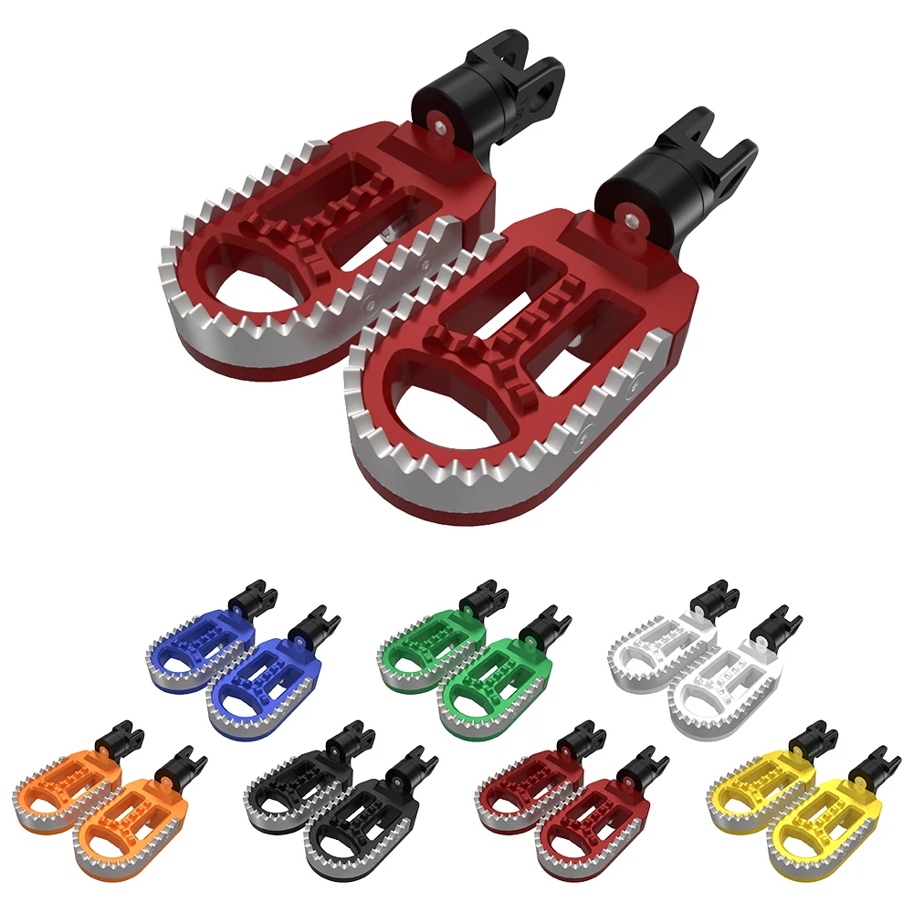 

Fit For Aprilia Pegaso 650 / Strada / Trail / Factory/Tundra 2005-2010 Motorcycle Wide Front Foot Pegs Rider Footrest Pedals