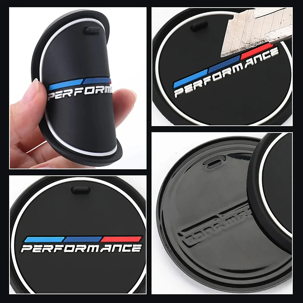 Car Coaster Water Cup Bottle Holder Anti-slip Pad Mat For BMW E90 F20 F30 F34 F36 F10 F15 G20 G30 G32 G01 G02 G05 X1X2X3X4X5X6