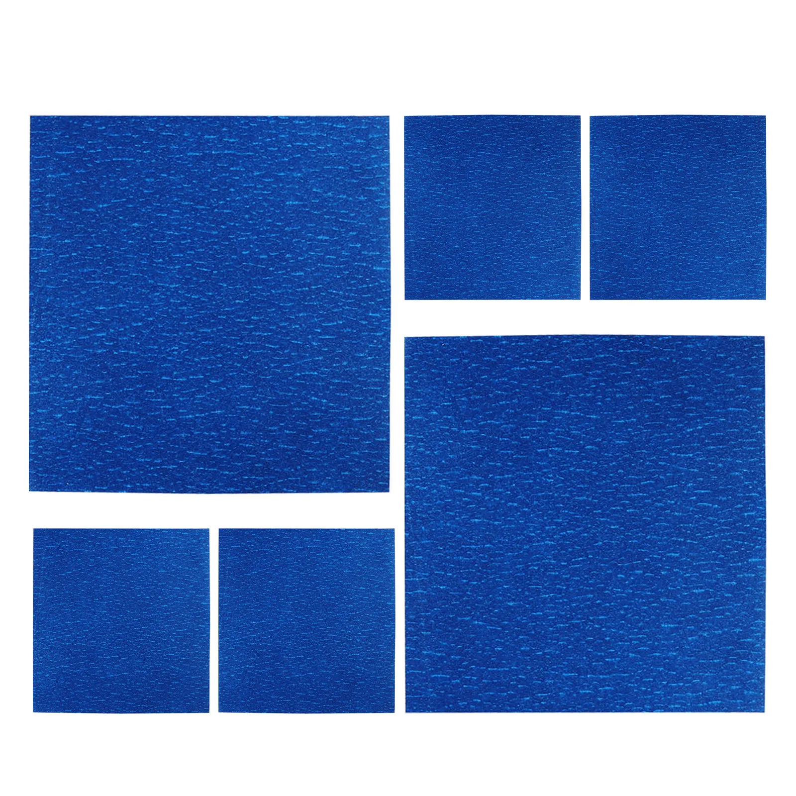 

10Pcs 3D Printer Heated Bed Liner 6x6 Inch Anti Warp High Bed Tape Heat Resistant Build Surface Cover for Pla ABS