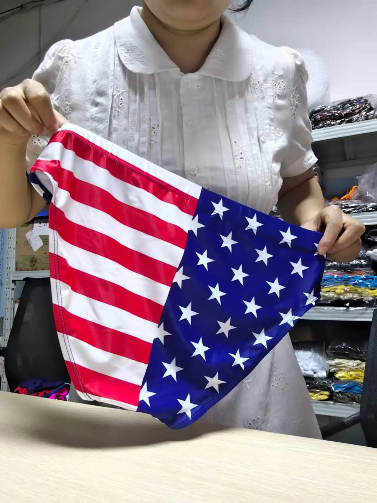 2026Fashion Original Men's Triangle Swimsuit Beach Hot Spring Swimsuit Low Waist Printed Swimsuit Fashion 10005
