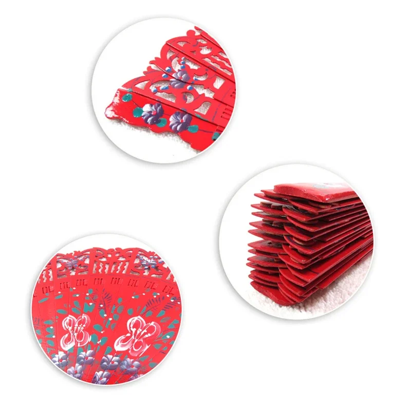 High Quality Wooden Folding Fan Ladies Hand Fan Wedding Hand-Painted Home Decorations Dance Performance