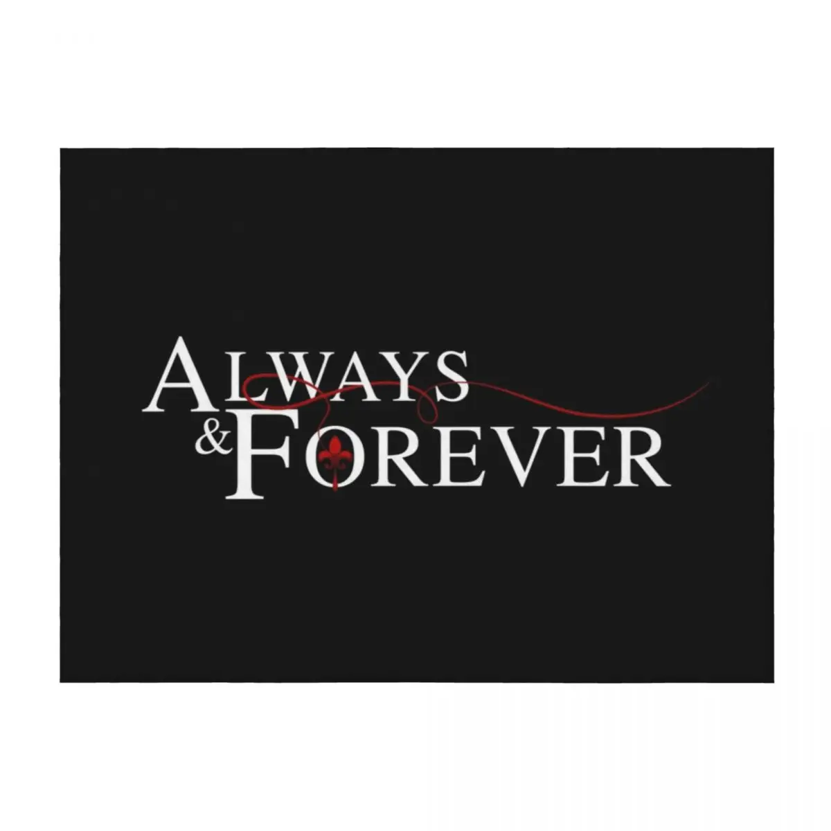 

Always and forever Throw Blanket Decorative Sofas Warm Designers Summer Blankets