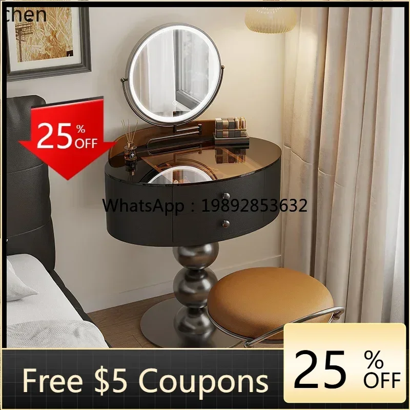 

U6 Solid Wood Mini Dressing Bedroom Makeup Table Makeup Desk