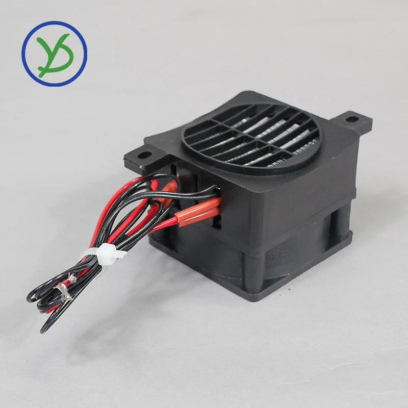 12V 24V 220V 50W~200W Insulation Thermostat Fan Heater Ceramic Heater With Fan Heat Blower For Incubator PTC Ceramic Heater