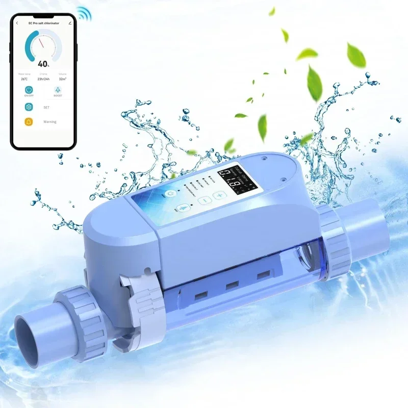 Generador automático de cloro sal para piscina, cloro y sal, gran oferta