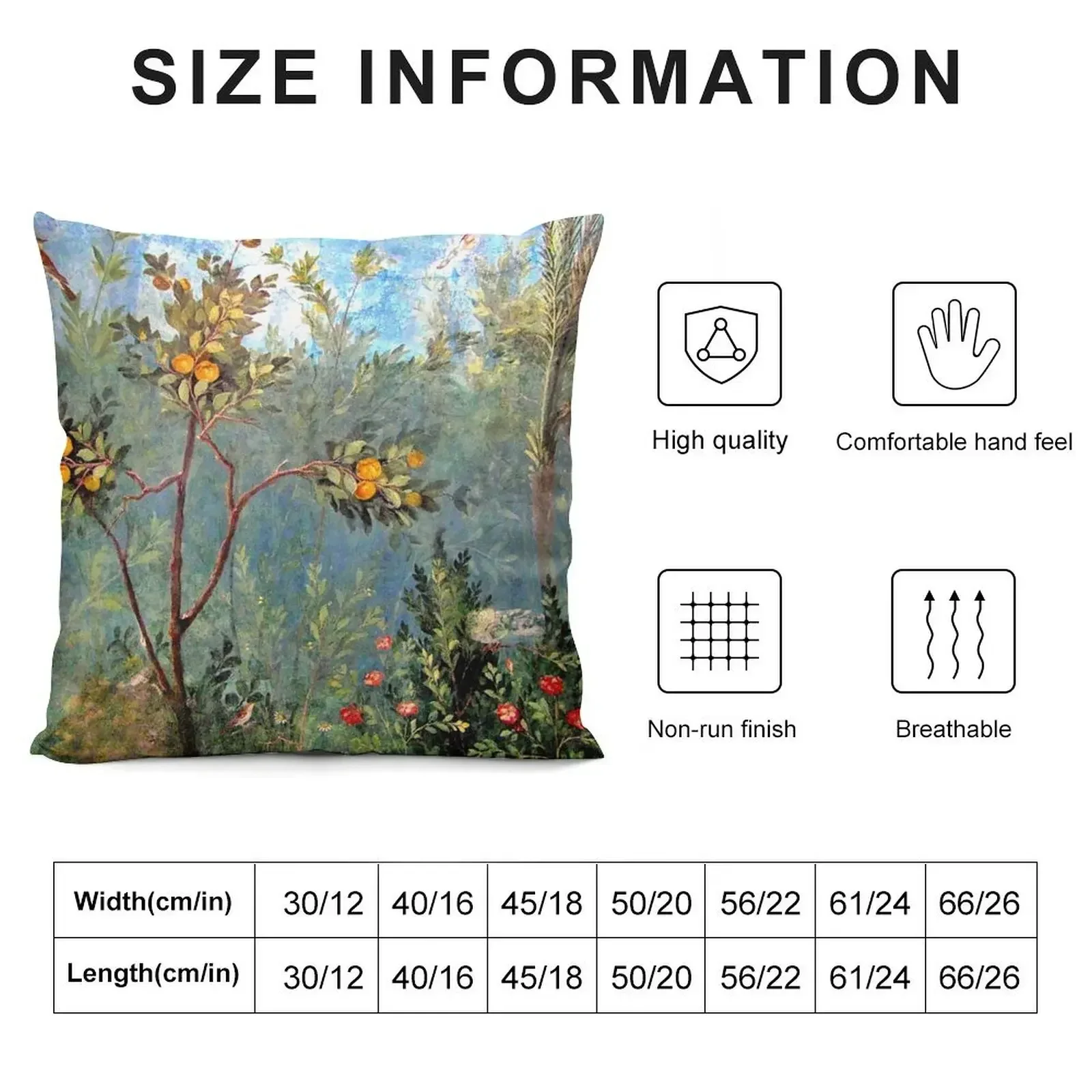 House of Livia Prima Porta Fresco Throw Pillow Decorative Sofa Cushion Sofa Cover Custom Cushion Pillow Case Christmas pillow