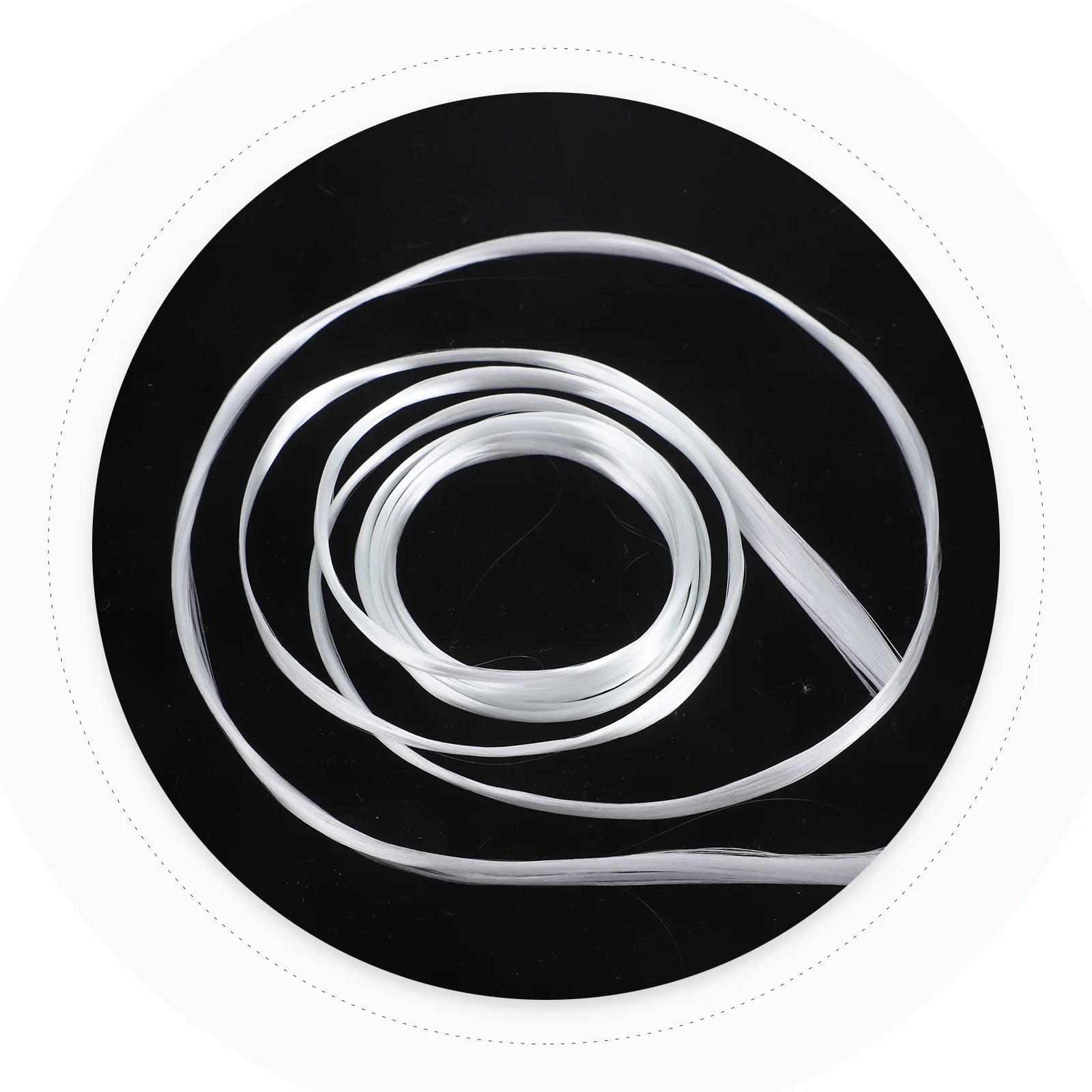 

Manicure Extension Fiber 1.5m Adjustable Length Shape Durable for Salon Home Nail Art Lasts 15-30 Days Nail Extension Fiber