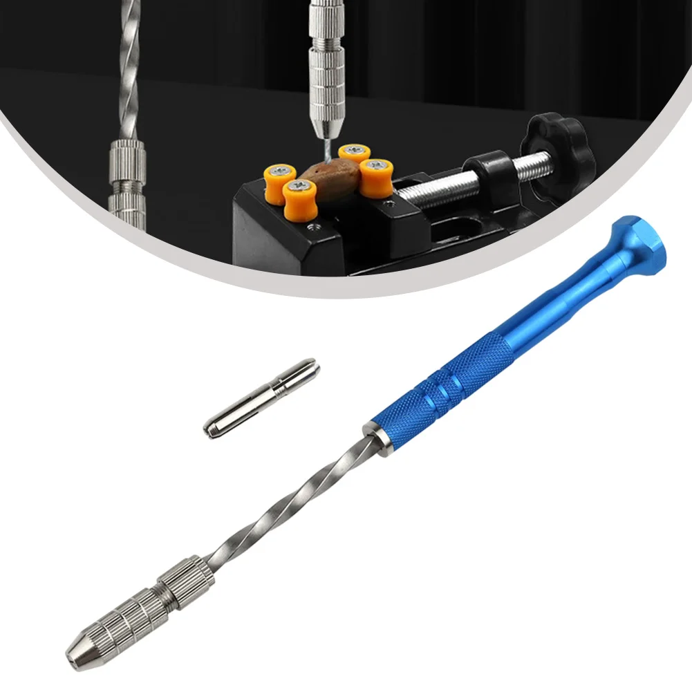 Multi Functional Hand Drill Punching Machine Perfect Tool for Creating Holes in For Wood and Decorative Materials