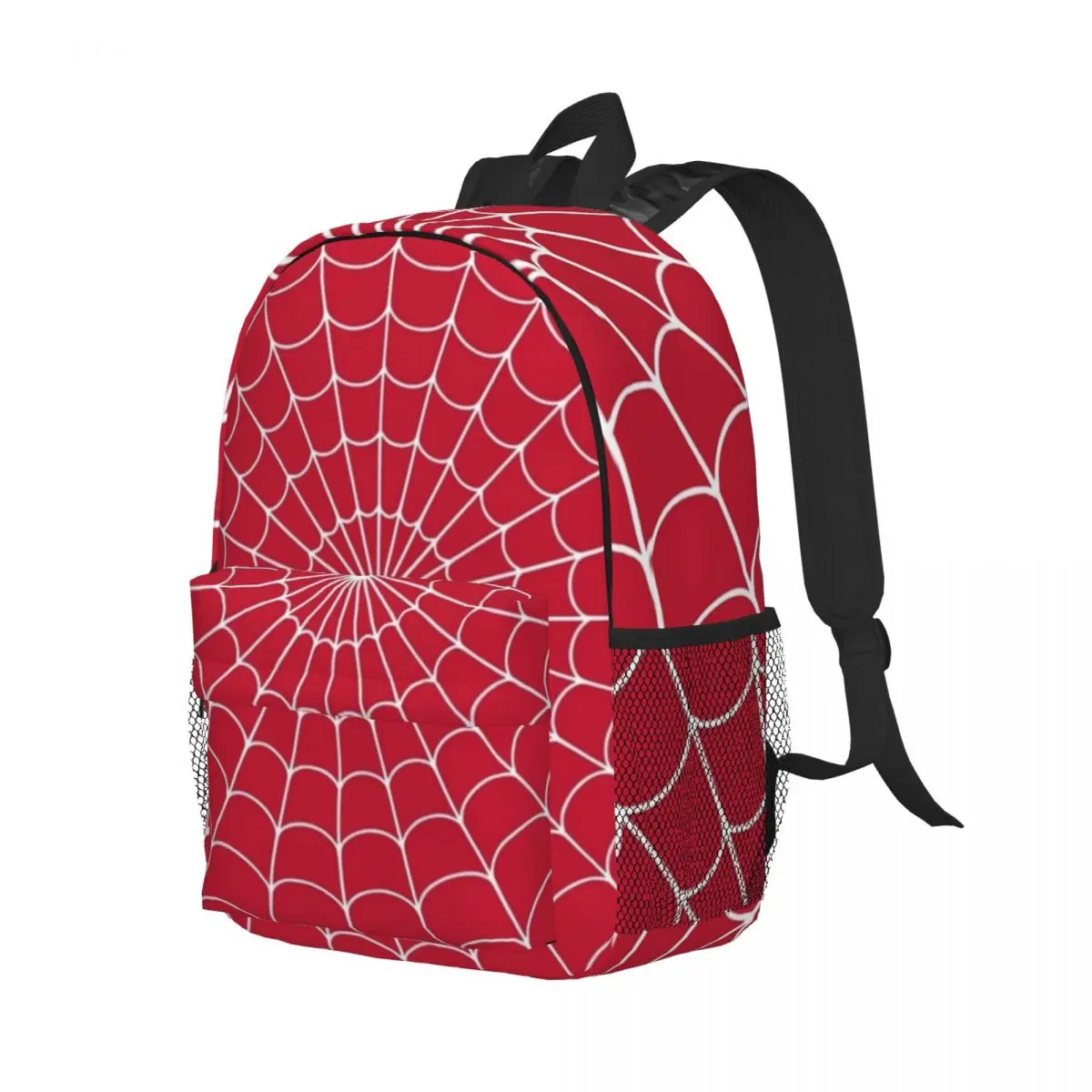 Spider Ghost Printed Lightweight Casual Schoolbag For School, Outdoor, Shopping, Office 15inch