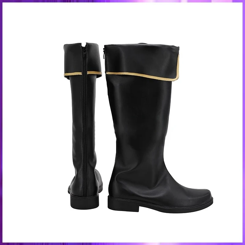 Yami sukehiro cosplay sapatos botas adereços anime trevo preto role play desempenho adereços halloween natal carnaval homem