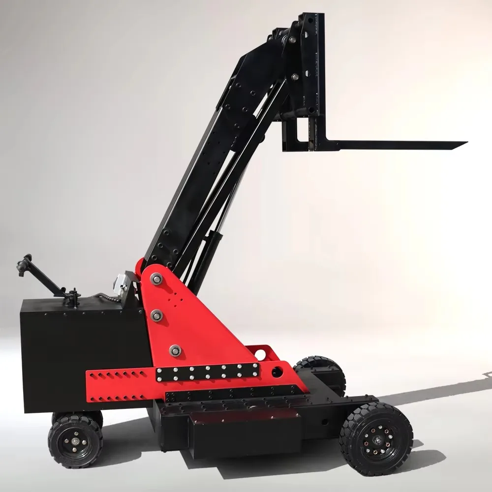 Electric Mini Forklift Pallet Loading Lifting and Stacking Crane 600KG-1000KG Customized Vehicle.