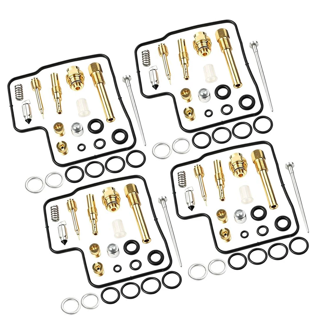 4Pcs Carburetor Repair Kits Fit For Honda VT1100 T D2 C3 C C2 Shadow