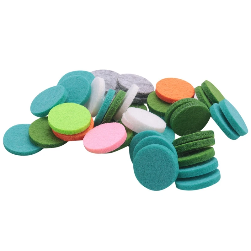 Washable Refill Pads Felt Pads Diameter 22Mm For Car Essential Oil Diffuser Locket 144 Pcs