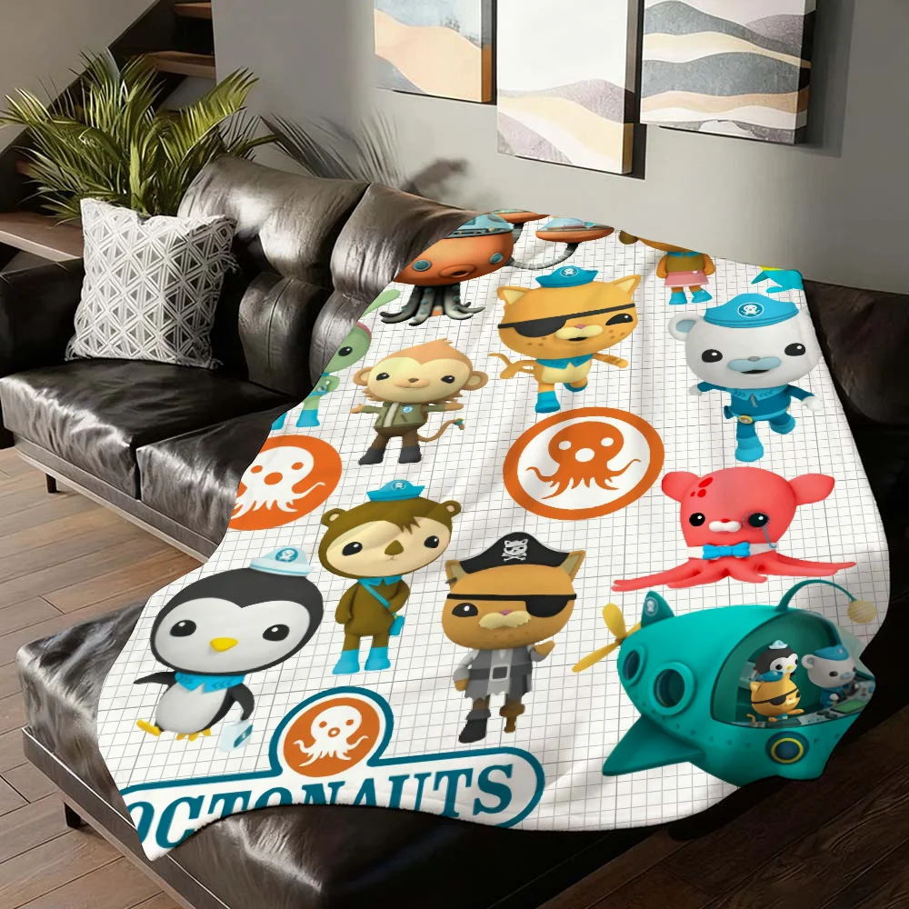 بطانية كرتونية O-Octonauts-S ناعمة وصديقة للبشرة لسرير الأريكة ومفرش سرير مناسب لجميع المواسم #2