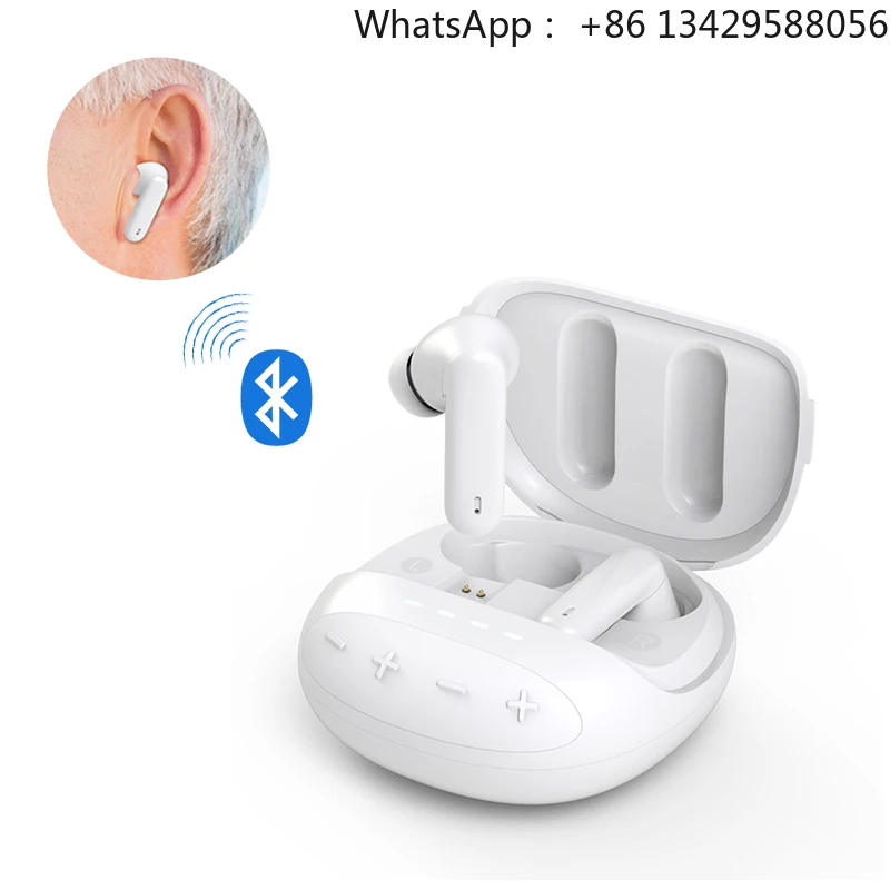 خصم العملاء الجديد مقبول قابلة للشحن مكبر صوت بلوتوث غير مرئية الصمم السمع إلغاء الضوضاء المسنين #1