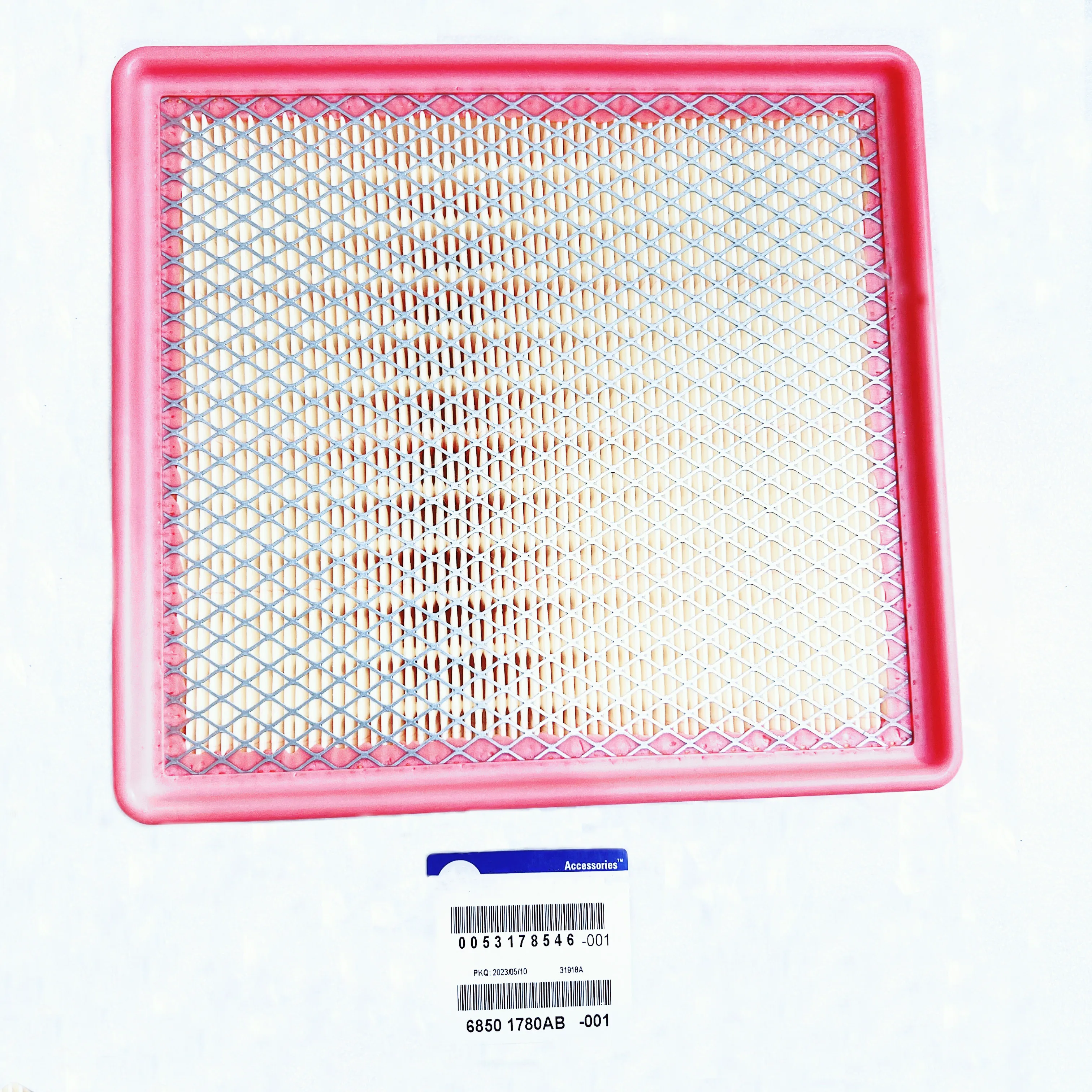 WAP01 Air Filter Element (Air Filter) ，68501780AB, Suitable For: 6.4L, Wrangler JL, Gladiator JT, 2018-2025