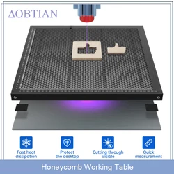 Laser Cutting Honeycomb 300x300mm Working Table Board Steel Panel Platform for CO2 Diode Laser Engraver Cutting