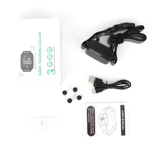 الذكية التلقائية المضادة للنباح طوق طوق صدمة للماء طوق مضاد للنباح للكلاب طوق الماء تخويف بالموجات فوق الصوتية للكلاب اللحاء القابل لإعادة الشحن وقف النباح توقف النباح أفضل 8 أجهزة مبيعا مضادة للنباح - رقم 7