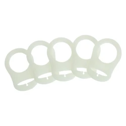 Luminous Baby ummy Pacifier Holder Clip Adapter for MAM Ring 5PCS Silicone Button for newborn baby accessories