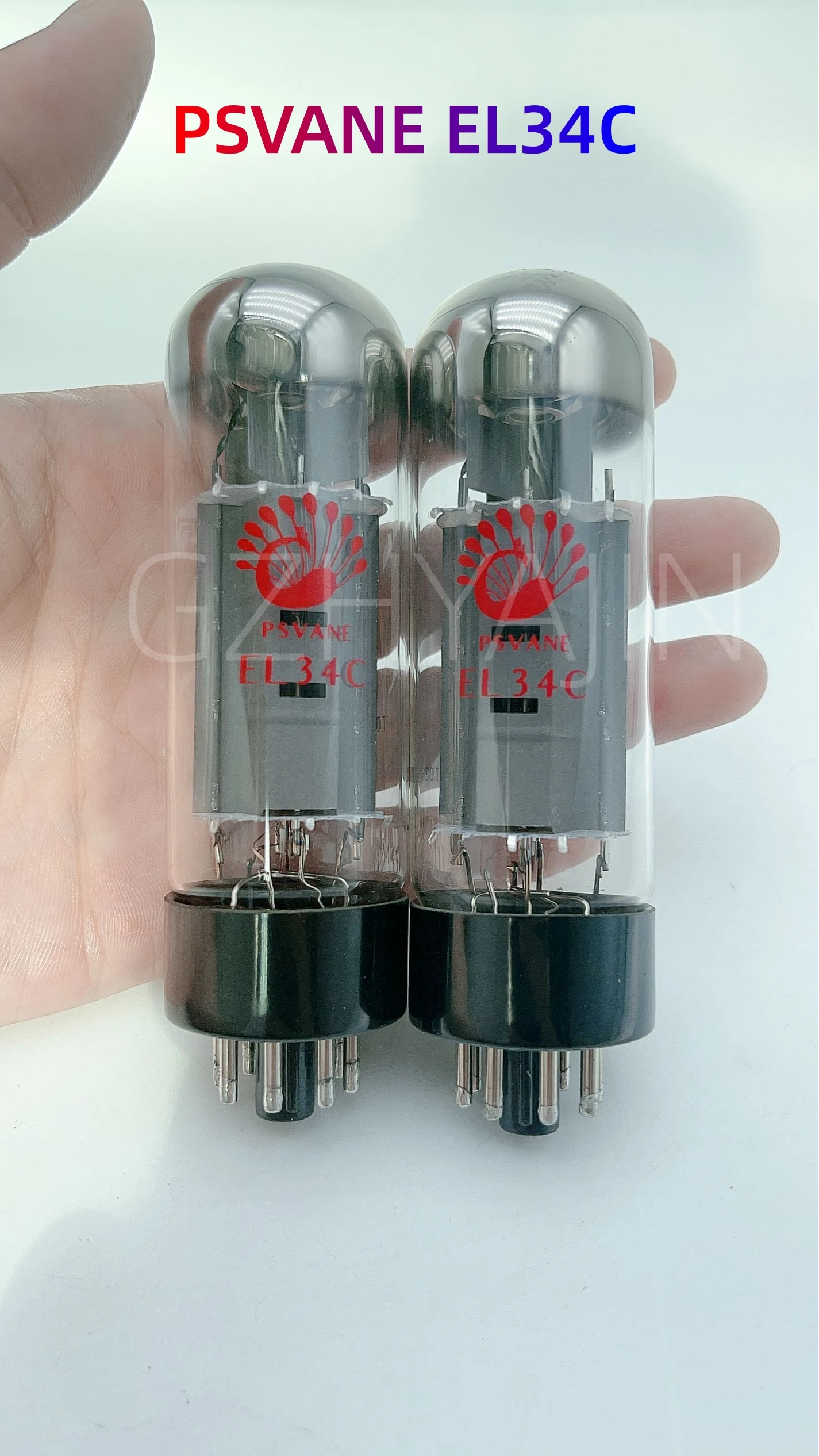 PSVANE Tube EL34C Original Factory Matched Pair Replace EL34 6CA7 6L6 for Vacuum Tube Amplifier HIFI Amp Audio Free Shipping