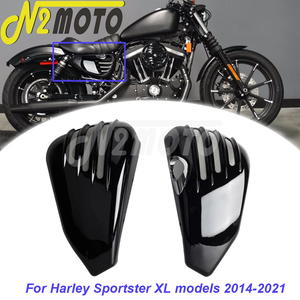 

Motorcycle Side Battery Fairing Cover For Harley Sportster XL 883 1200 XL1200V XL1200CX XL883L XL883N Roadster SuperLow 2014-21