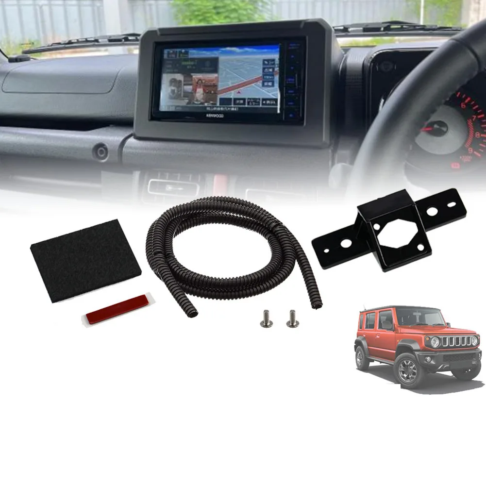 Backup Bracket Rear View Camera Kit Plastic Material Wear-resistant Non-deformation Quick Install Easy To Use For Alpine
