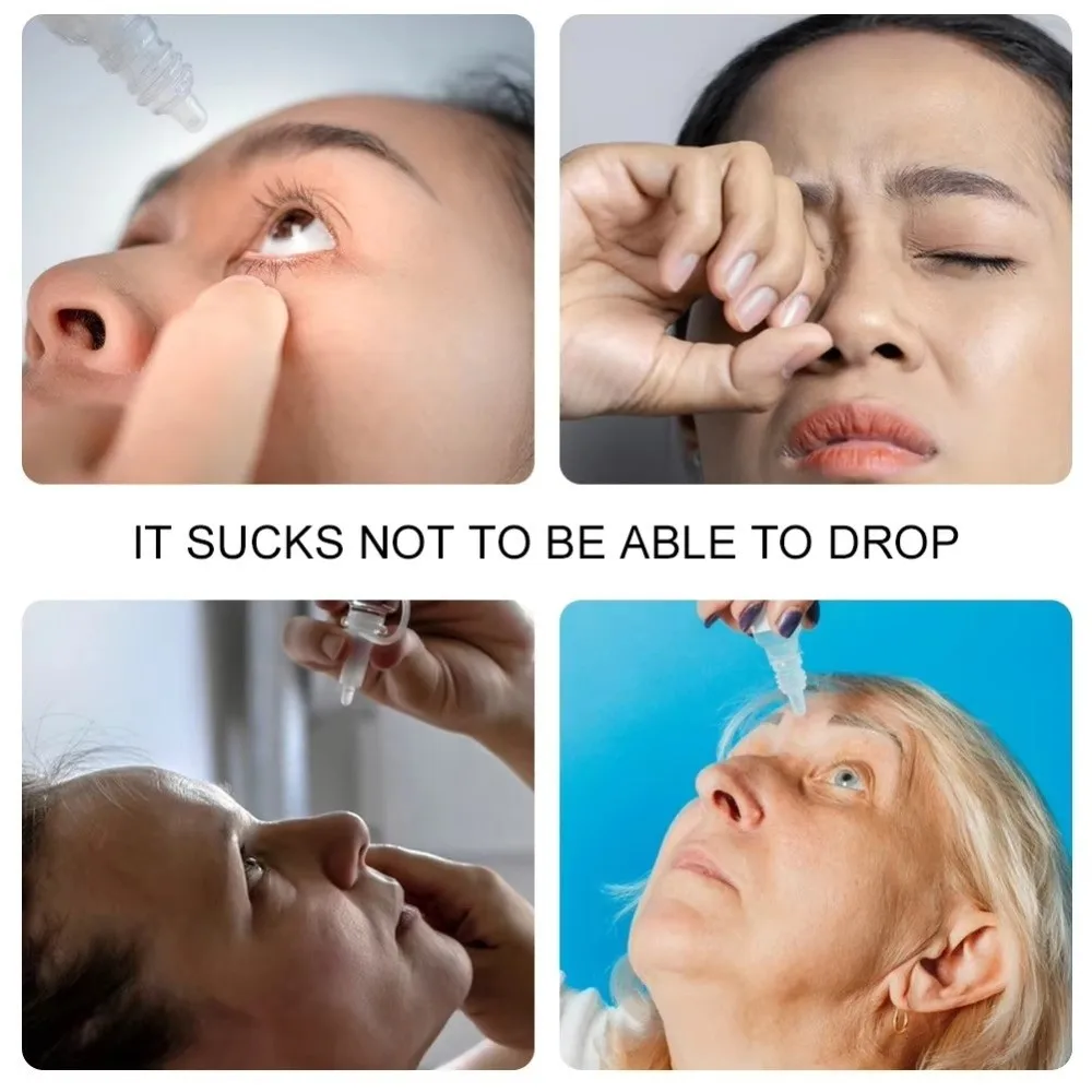 Obrázek 4: Ergonomická oko kapat gwint lehko úchop madlo no-spill přesný oko kapat služebník přesný aplikaci ergonomická eyedrop nářadí děti
