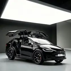 1:24Model X  Model 3 Alloy Die Cast Toy Car Model Sound and Light Children's Toy Collectibles Birthday gift