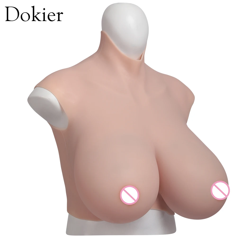 Dokier K Cup Fake Boobs Realistic Silicone Breast Forms For Crossdressing Drag Queen Shemale Crossdresser Transgender Big Boobs