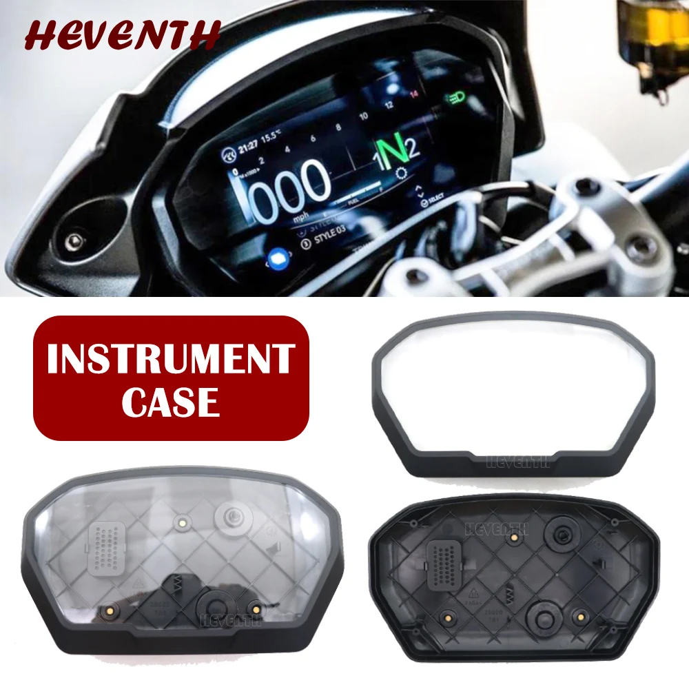 For Tiger 800 850 1200 RS765 2020 2021 2022 2023 Speedometer Instrument Case Gauge Odometer Tachometer Housing Cover Meter