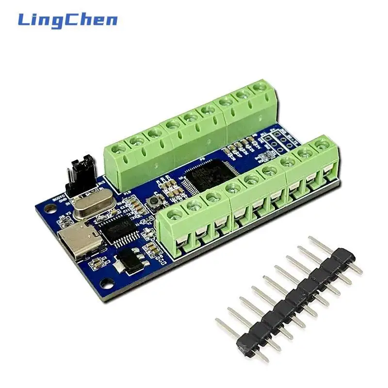 USB interface 16 channel 12Bit AD sampling data acquisition STM32 UART communication ADC module