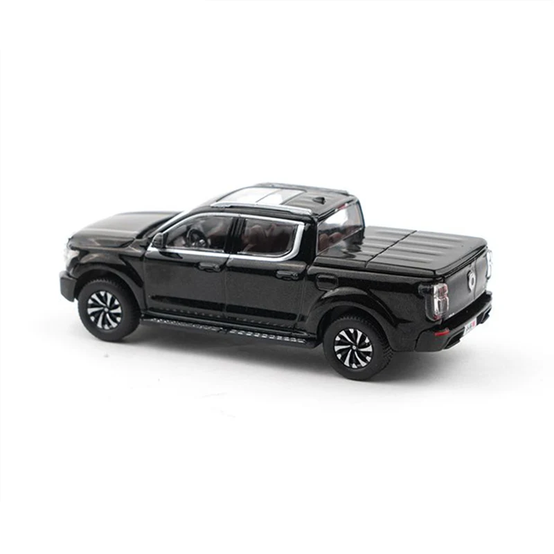 1:64 Great Wall Motor POER Pickup Alloy Car Model Simulation Diecast Metal Off-road Vehicles Car Model Miniature Scale Kids Gift