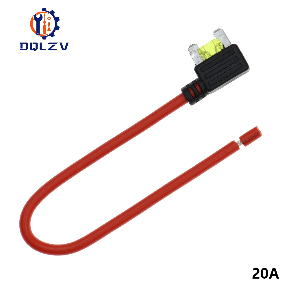 12V 5A 10A 15A 20A samochodowy uchwyt bezpiecznika Adapter do zaczepu typu Micro Standard ATM APM ostrze MINI średnio proste urządzenie zabezpieczające