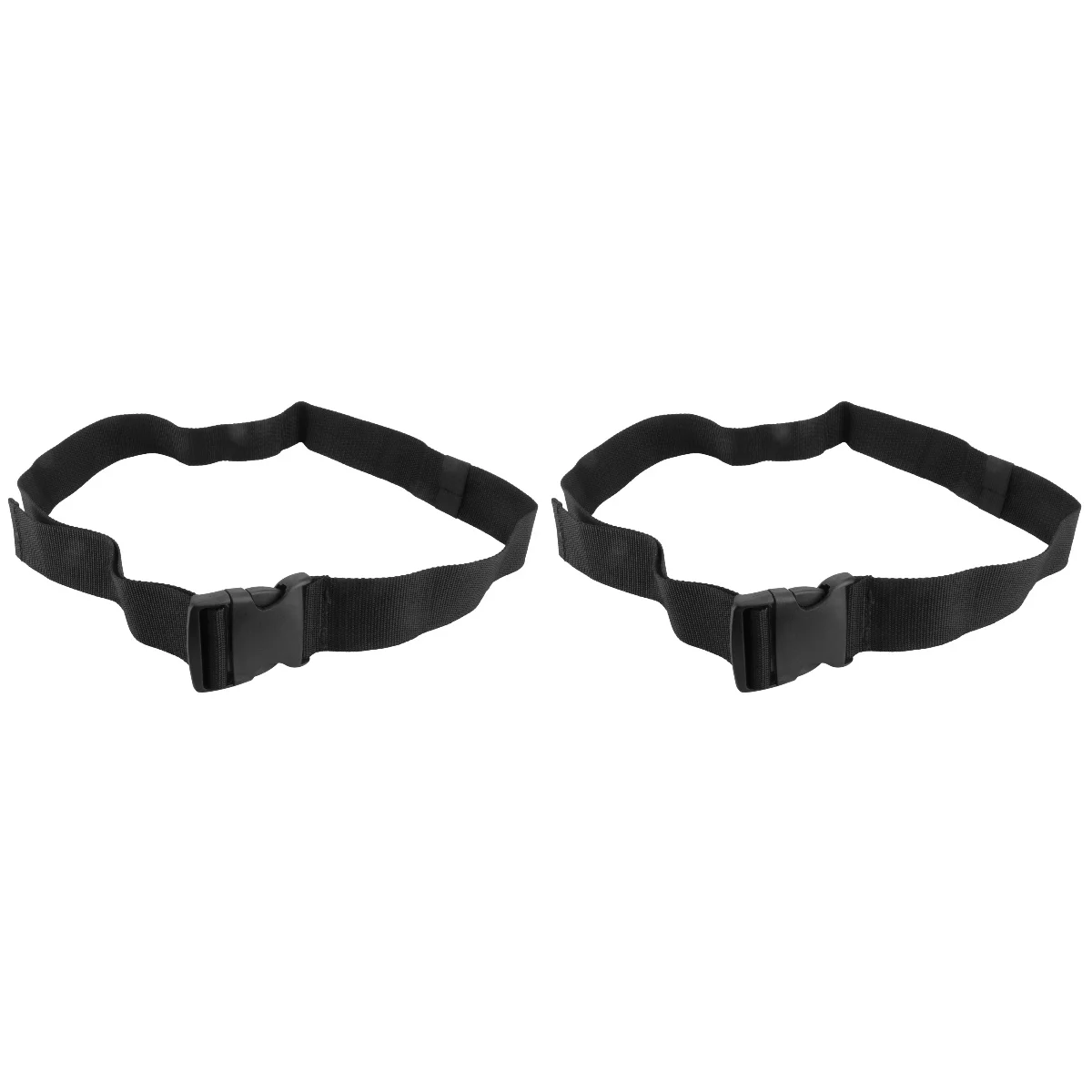 

2 Count Waist Pack Extender Bag Belt Accessories Waistband Plastic Buckle Extenders