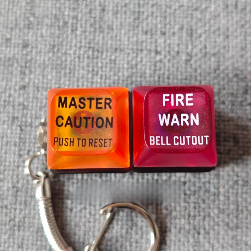 737NG 737-800 737MAX سلسلة مفاتيح ضوء التحذير الرئيسي (بدون صوت تحذير) #1