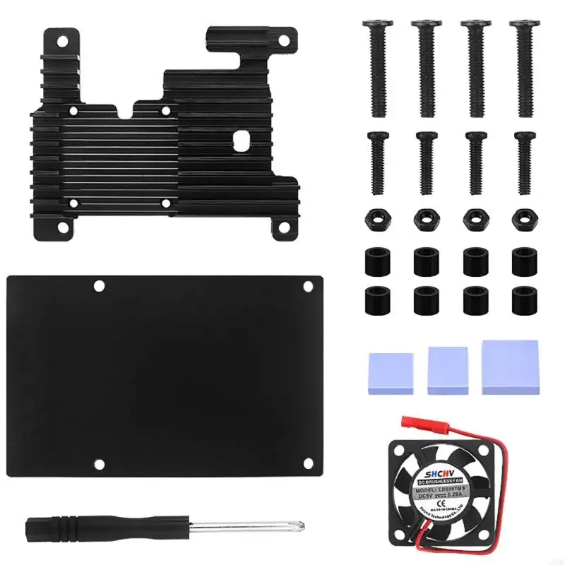 

G8DB Case for Orange 3B Metal Casing Set including Fan and Aluminum Heatsink Case