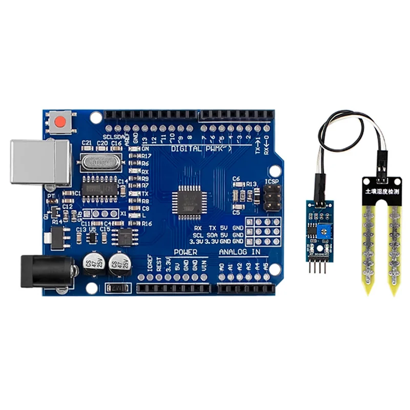 5X подходит для Arduino Uno R3, комплект «сделай сам», стартовый комплект конденсатора/бриджа/приборной панели-ABQU