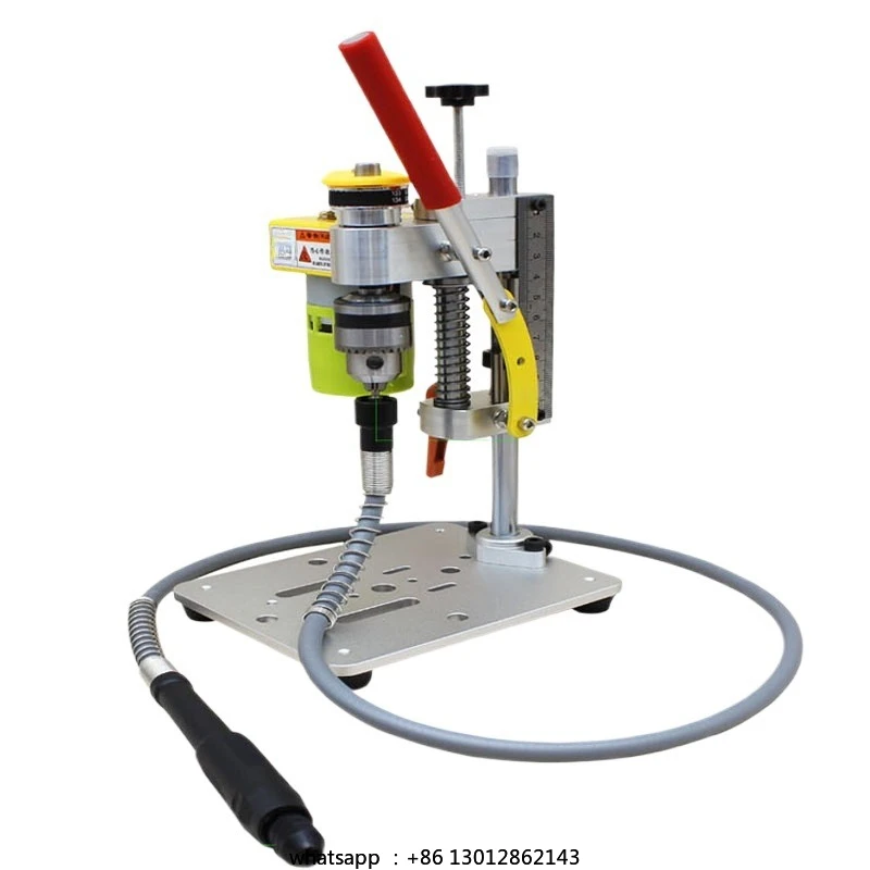 

Миниатюрная мини-настольная дрель, настольная DIY, прецизионная настольная дрель для ремонта мобильных телефонов, бытовая сверлильная машина