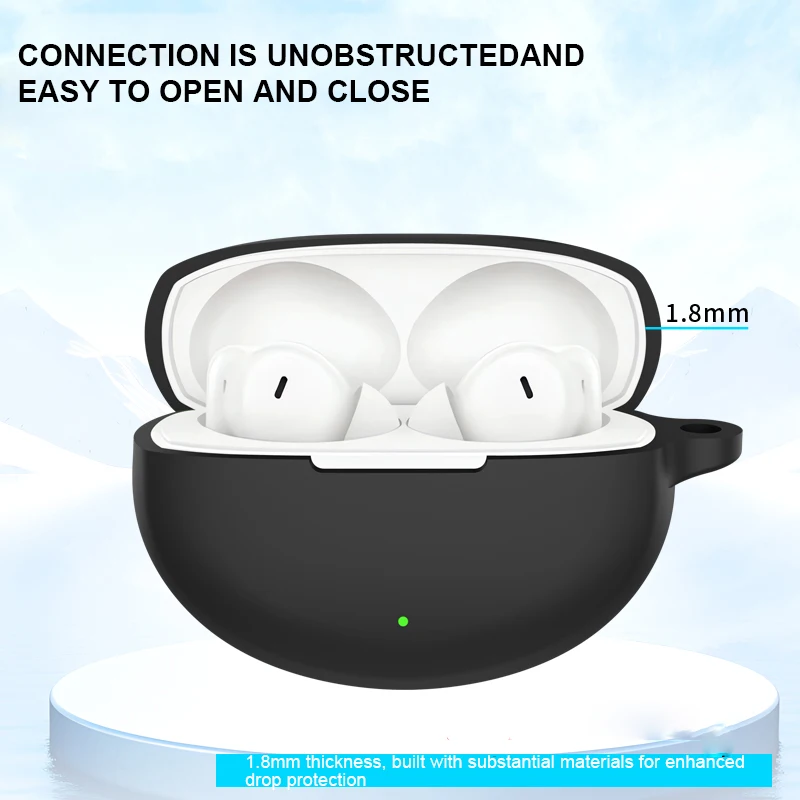 

New for OPPO EncoAir5 Pro Wireless Earbuds cover Silicone Soft case Compatible with for OPPO Enco Air5 Pro Shockproof Shell Case